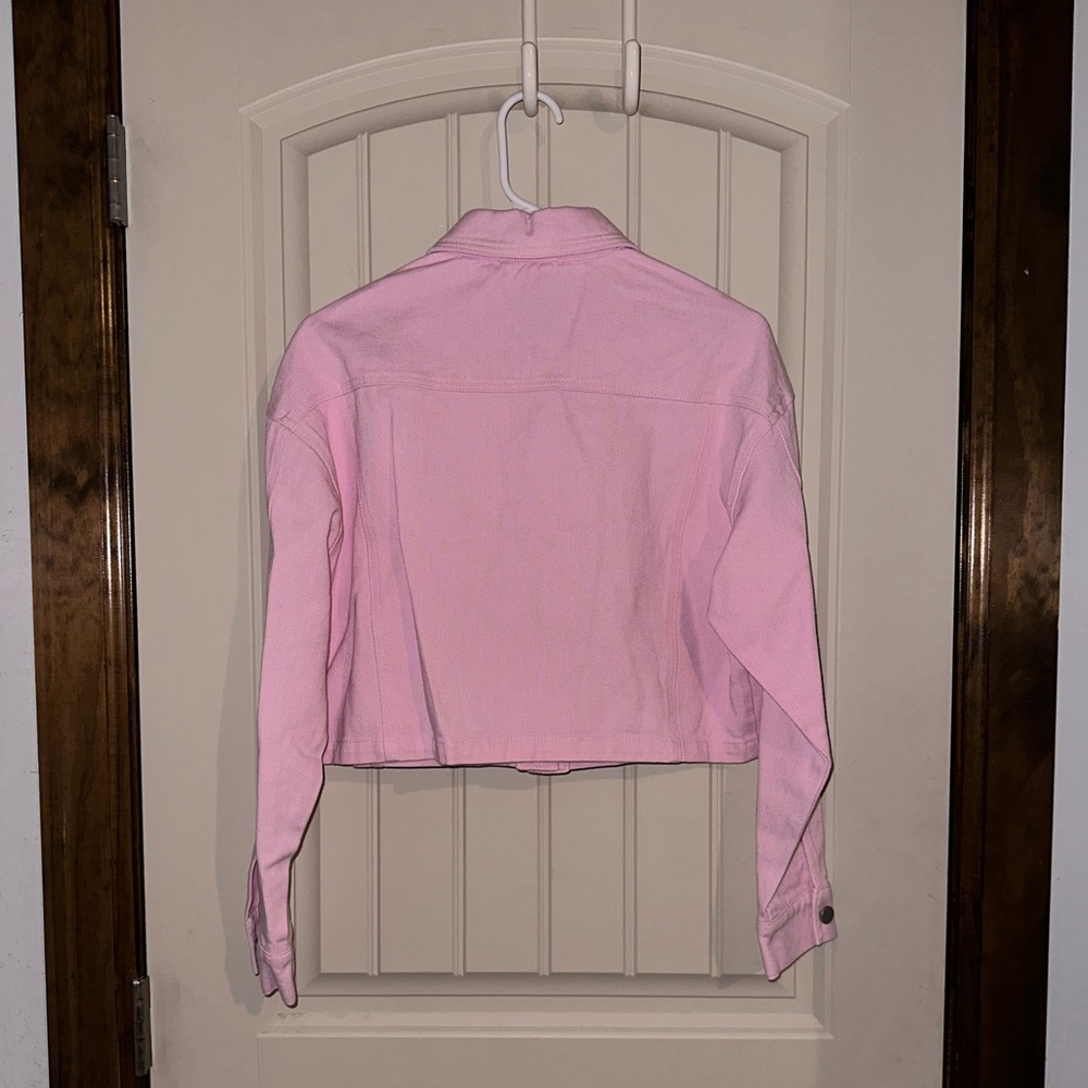 Pink Denim Jacket - image 2